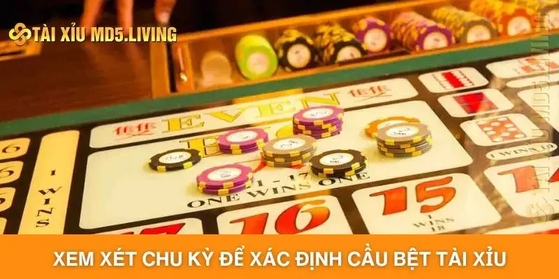 Xem xét chu kỳ để xác định cầu bệt tài xỉu
